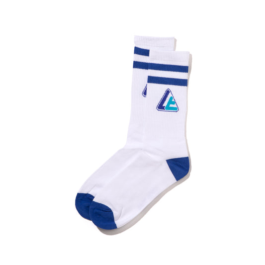 Logo Napoli Crew Socks White