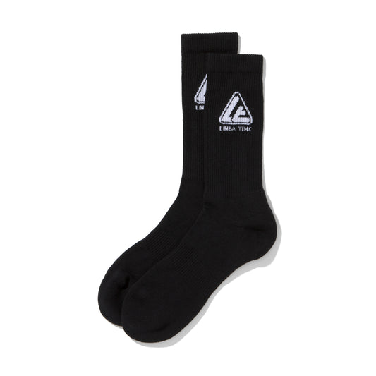 Men's Classic Logo Organic Cotton Socks Black